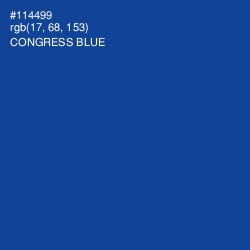 #114499 - Congress Blue Color Image